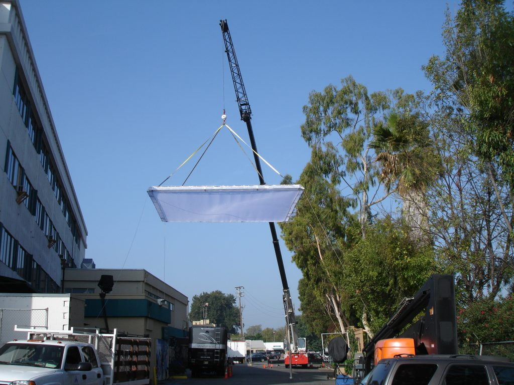 Los Angeles certified movie crane rentals