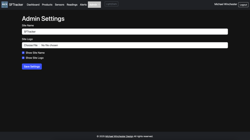 Custom Site Branding makes it possible to Add your logo and Brand Name to the Header of the Application