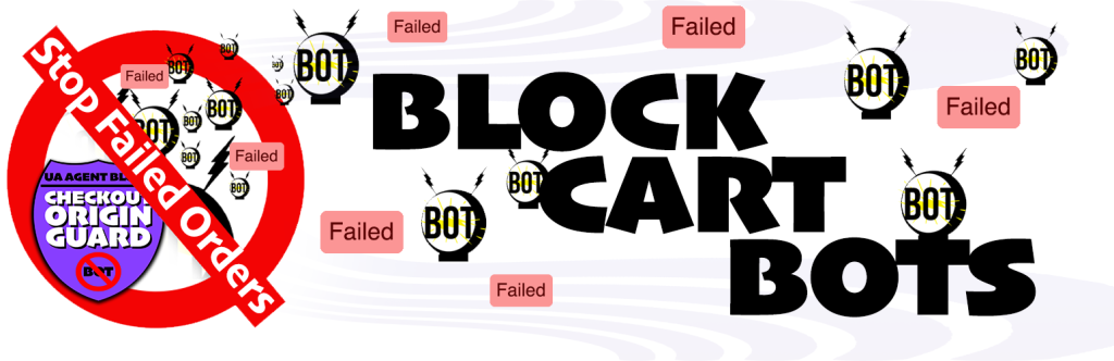 block checkout bots from your shopping cart