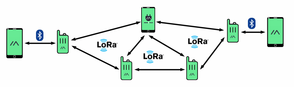 Bluetooth and LoRa and Mesh-Plug