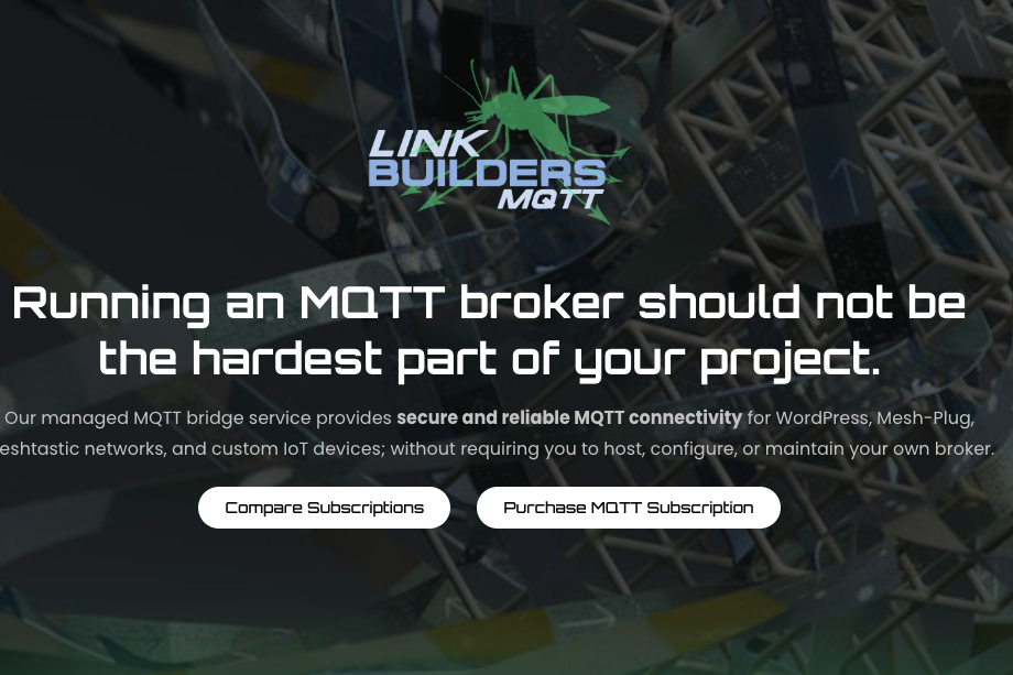 Link Builders MQTT screenshot